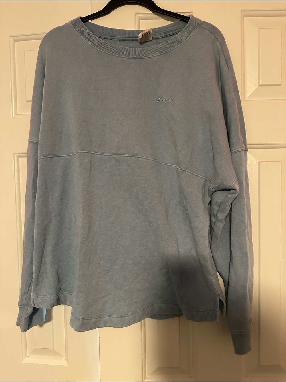 Light Blue Women’s Crewneck Long Sleeve